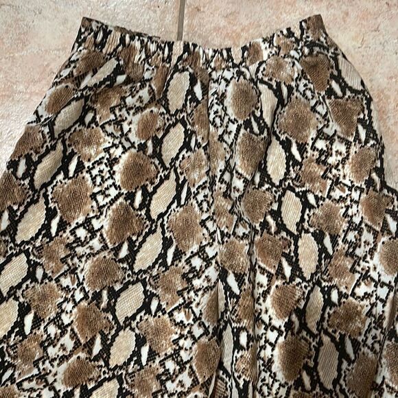 Sugar-Lips python print wide leg pants - Picture 3 of 6